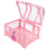 Coffre à trésor rose avec serrure (1 pièce) 3