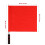 Referee Flags Red Polyester-Cotton 2 pcs 5
