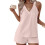 Women's Soft Solid Lounge Set V-Neck Cami and Shorts with 6