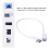 USB C till USB-kabel 20 cm snabbladdningsdata 2