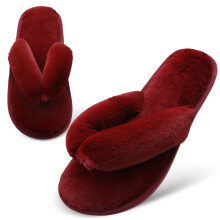 Chanclas y pantuflas para mujer, ideales para interiores, dormitorio, color azul marino, talla 7.5/8.5M (EE. UU.)