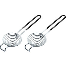 Ägguleseparator i livsmedelsklassat rostfritt stål, 2-pack