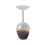 Wine Glass Upside Down Red White Long Stem 2 pcs 1