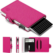 Slank RFID-pung til kvinder – minimalistisk kortholder, 4–6