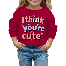 Children's Hooded Sweatshirts Autumn Winter Printed
