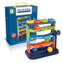 Ball Drop Toy for Toddlers 5-Layer Tower with 4 Balls