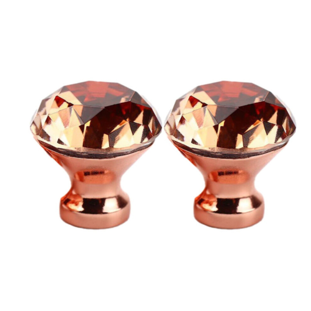 Crystal Glass Cabinet Knobs Diamond Style 10 Pcs 962125545678