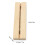 Supporto rettangolare in legno per display a LED, 5,9 pollici. 2