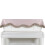 Abajur para piano vertical rosa bebê com capa 5