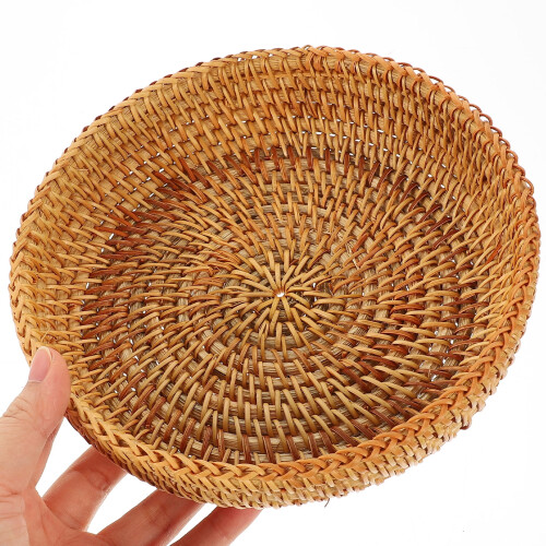 Håndflettet rattan frugtkurv 1 stk. 2