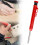 Druckbleistift mit eingebautem Anspitzer und langer Spitze 2