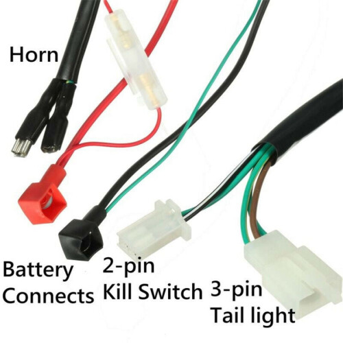Electric Wiring Harness for Chinese ATV/UTV 50-125cc 2