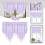 Vindueskappe Transparent Voile med Kvastkant 1