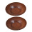 Plato redondo de madera para salsa de soja (2 unidades) 7