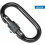 Schwarze Edelstahl-Leiterratsche 20 kN 5er-Pack 5