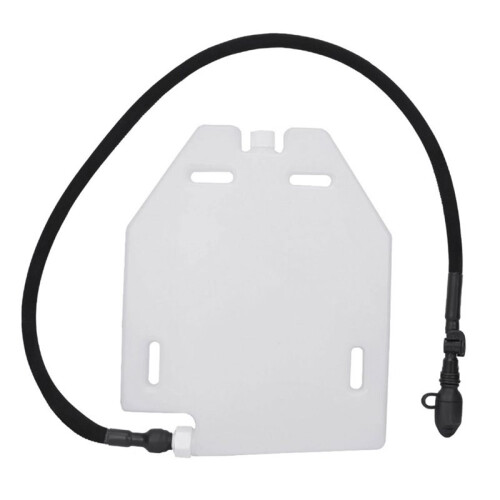 Training Hydration Case,1.5L Leakproof Water Panel Plate with Detachable Tube for Bladder Hydration Pack Black