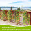 Kunstige hængende blomster UV-resistente 6-pak 31,7 tommer 7