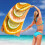 Microvezel strandhanddoek 30x60 inch extra groot zandbestendig 5