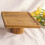 présentoir à gâteaux carré en bois, 1 pièce 8