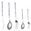 Stainless Steel Cutlery Set Fork and Spoon 5 Pcs 5