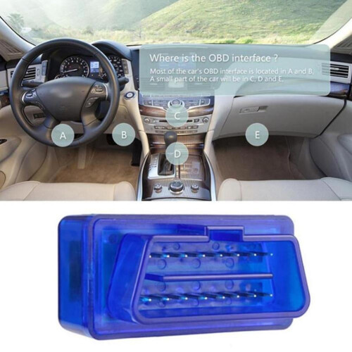 Adaptateur scanner OBD2 ELM327 V1.5 Bluetooth 1
