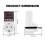 Spänningsskyddsuttag AC220V16A Justerbar 4
