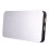 LED Mirror Clock Grey Desktop Set with Stable Base 1