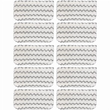 Microfiber Mop Pads for Shark Steam Mop S1000 Series 10 Pack