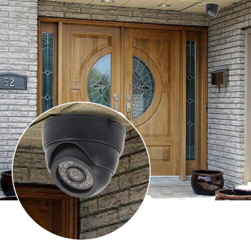 Dummy CCTV-domekamera med blinkende LED-lampe 1