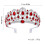 Rhinestone Brude Tiara Kam Krystal Krone til Kvinder 2