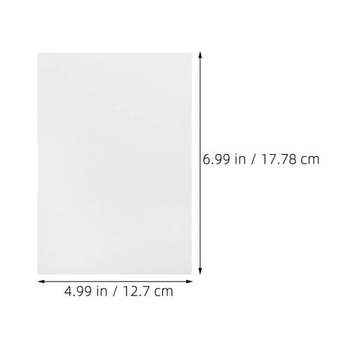 Blankt fotoprinterpapir 100 ark 1