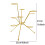 Fruit Bowl Metal Multi-Arm Stand 360 Rotating 3