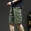Herreshorts med flere lommer og elastisk midje 7