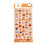 3D Embossed Glitter Stickers for Kids 24 pcs 1