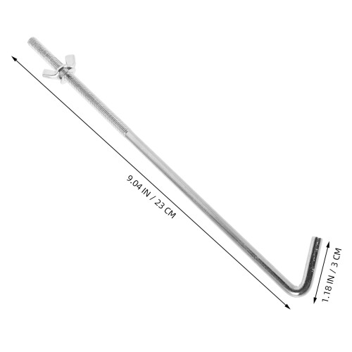 Universal Bolt Batteriholder Aluminium J-Hook Beslag Sæt2 1