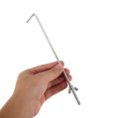 Universal Bolt Batteriholder Aluminium J-Hook Beslag Sæt2 2