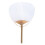 Handheld paper fan for DIY crafts bamboo handle foldable 1