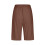 Short décontracté uni pour femme, taille élastique, coupe ample, large 5