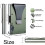 Notus metal wallet for men aluminum slim RFID-blocking card 5