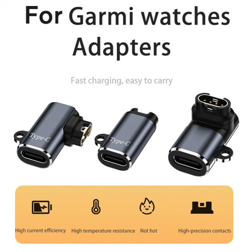 Προσαρμογέας καλωδίου φορτιστή τύπου C για Garmin Fenix7/7X/6/9CV7 1