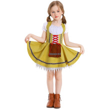 Girls Oktoberfest skirt set multicolor holiday outfit