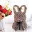 Romantic Plush Bunny Cuddle Toy for Valentine's Day 5