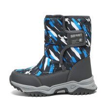 Boys Winter Boots Velvet Warm Thick-Soled Snow Boots