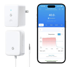 WiFi Refrigerator Thermometer Digital Alarm 1-Pack