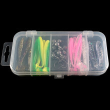 Fishing Soft Baits for Bass and Perch Spiral Tail Worms
