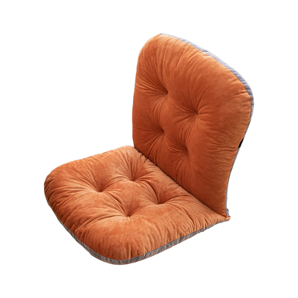 Non-Slip Rocking Chair Cushion With Ties Saffron 962029922988