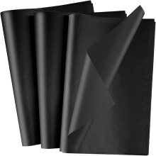 Musta pehmopaperi 20x14 tuumaa 100 arkkia