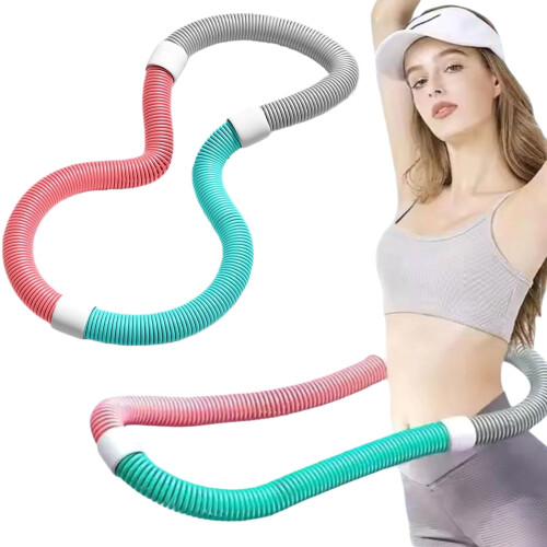 Weighted Exercise Hoop Soft Spring Foldable 1.2kg 1