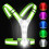 LED Reflective Vest with 500LM Chest Light Rechargeable 1