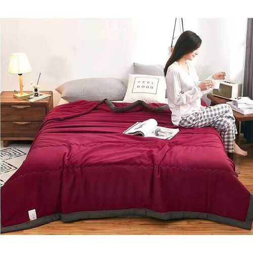 Cooling Summer Blanket Lightweight Breathable Double-Sided 1